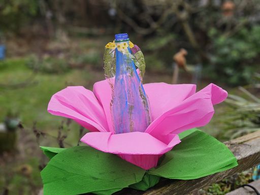 représentation 3D d'une fleur