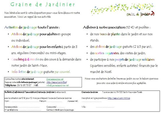 Présentation de l'association