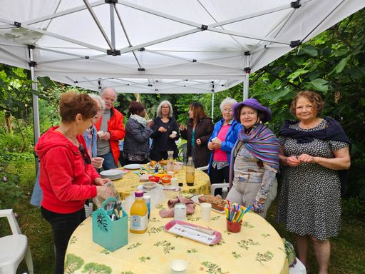 Le repas des adhérents