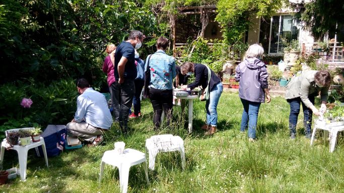 Troc dans le jardin de Graine de Jardinier