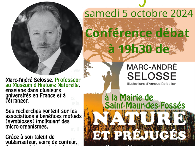 Affiche conférence du 5 octobre 2024