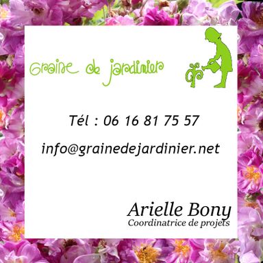 Carte de visite Arielle Bony